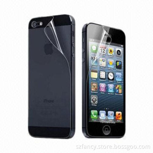 Screen Protectors for iPhone 5, Eco-friendly with CE, RoHS and REACH Marks